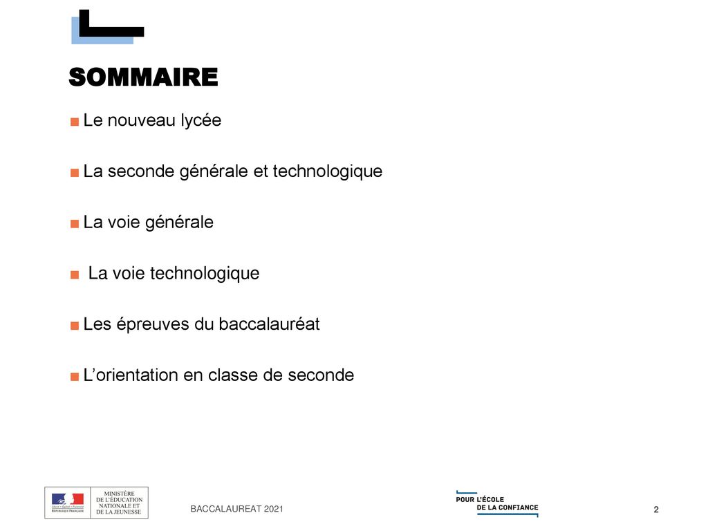 Réunion dinformation des parents délèves de 2de nouveau lycée ppt